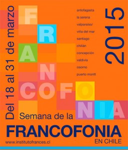 Afiche Semana de la Francofonía 2015