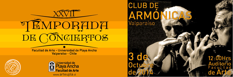 Club de Armónicas de Valparaíso se presenta en Temporada de Conciertos UPLA