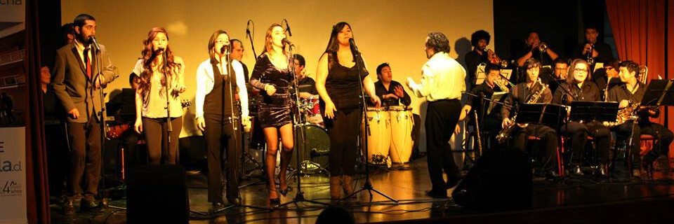 Big Band UPLA fue ovacionada en el Teatro Municipal de San Felipe