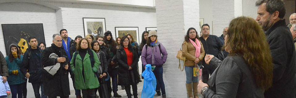 Sala Puntángeles inauguró exposición de artista Claudia Cataldo