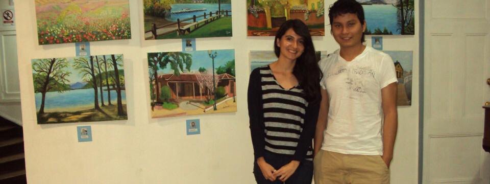 Alumnos ecuatorianos realizaron pasantía en la Facultad de Arte